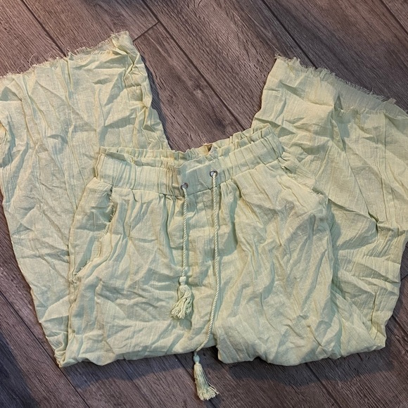 LIGHT GREEN LINEN SET - Picture 9 of 9